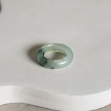 'Chloe' Jade Ring (US 6.5, 17mm)