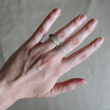'Chloe' Jade Ring (US 6.5, 17mm)