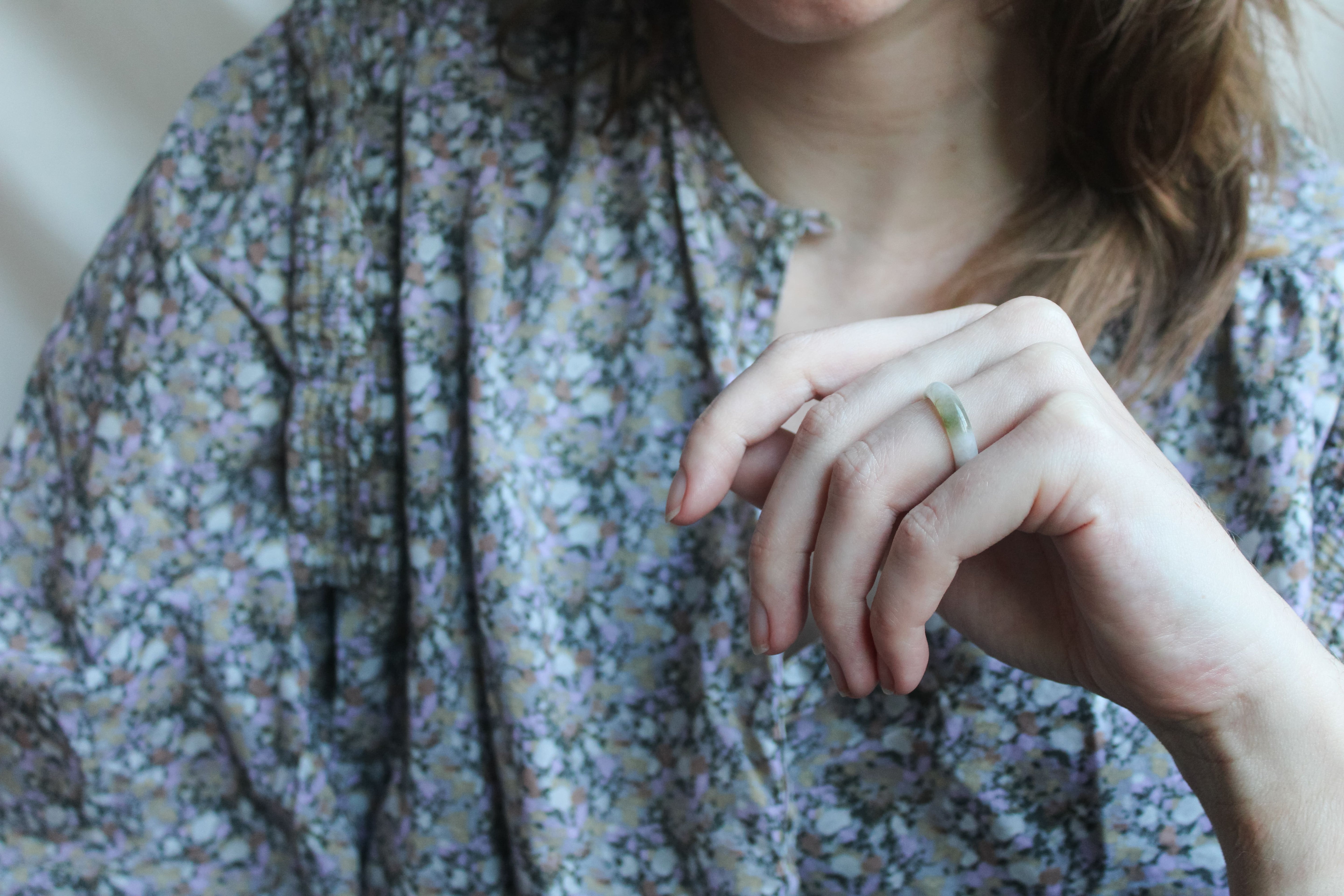 'Mien' Jade Ring (US 6, 16.5mm)