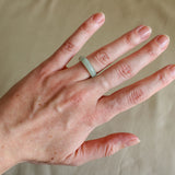 'Diede' Jade Ring (US 7, 17.3mm)