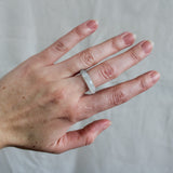 'Lian' Jade Ring (US 8.5, 18.5mm)