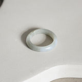 'Sasha' Jade Ring (US 8.5, 18.5mm) - Imperfect Vintage