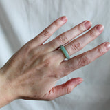 'Sophia' Jade Ring (US 8, 18.1mm)