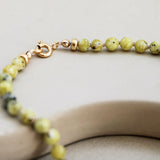 Jaspis ketting 'Féline'