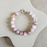 'Julie' Kersenbloesem Jaspis Armband
