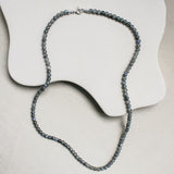 Labradorite necklace 'Flore'