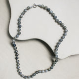 Labradoriet ketting 'Inès'