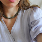 'Ella' Labradoriet Ketting
