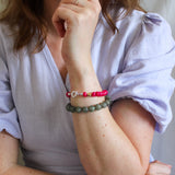 'Claire' Roze Toermalijn Armband