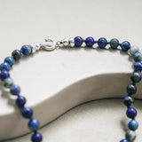 Lapis lazuli ketting 'Féline'