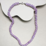 Chalcedoon ketting 'Lea'