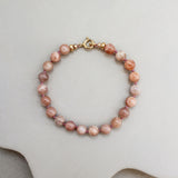 Maansteen armband 'Inès'