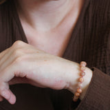 Maansteen armband 'Inès'