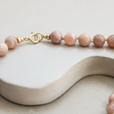 Maansteen ketting 'Stella'