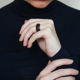 'Hanne' Mahogany Obsidian Ring (US 7.5, 17.7mm)