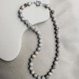 Duurzame maifan mineraal ketting, handgemaakte sieraden