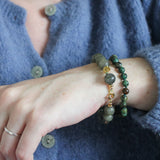 Labradoriet armband 'Josie'