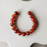 'Julie' Oranje Agaat Armband