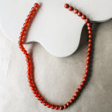 'Mabel' Rode Jaspis en Agaat Ketting