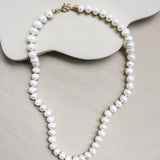 Pearl necklace 'Lune'