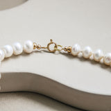 Pearl necklace 'Lune'