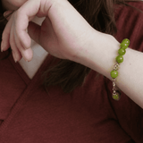 Peridot armband 'Emma'