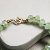 Prehniet armband 'Caro'