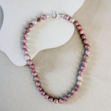 'Ella' Rhodoniet Ketting