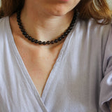'Ella' Rookkwarts Ketting