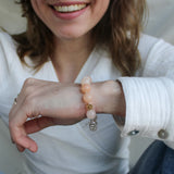 'Ava' Roze Aventurijn Armband