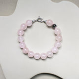 Rose Quartz bracelet 'Josie'