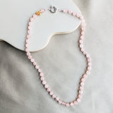 'Tina' Rozenkwarts Ketting
