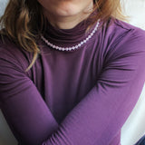 'Tina' Rozenkwarts Ketting