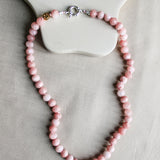 'Claire' Roze Opaal Ketting