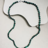 Emerald necklace 'Anne'