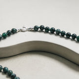 Emerald necklace 'Anne'