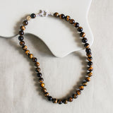 'Ella' Tijgeroog Ketting