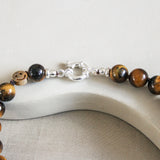 'Ella' Tijgeroog Ketting