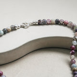 Tourmaline necklace 'Flore'
