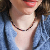 Tourmaline necklace 'Flore'