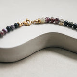 Tourmaline necklace 'Flore'