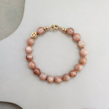 Zonnesteen armband 'Emma'