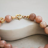 Zonnesteen armband 'Emma'